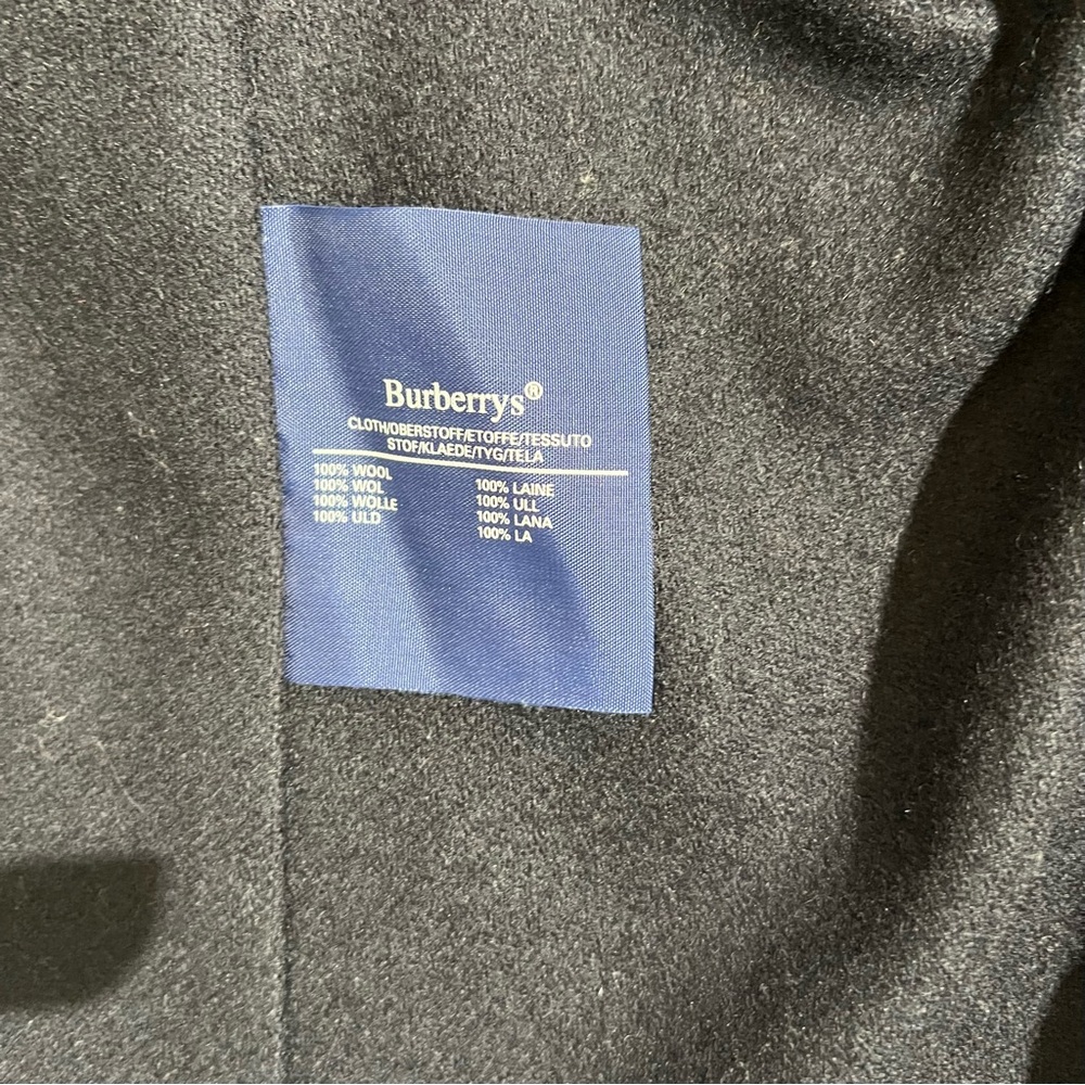 BURBERRY Double-Breasted Trench Coat with Removable Wool Lining EUC - Picture 7 of 16